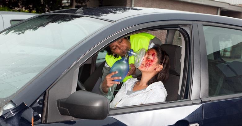 Hildebrand & Wilson, LLP in Pearland, Texas - Image of an Injured Women after car Accident