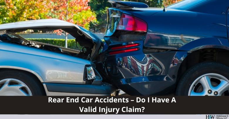 Hildebrand & Wilson, LLP in Pearland, Texas - Image of Rear End Car Accidents