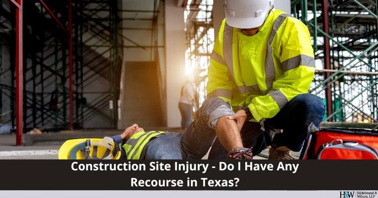 Hildebrand & Wilson, LLP in Pearland, Texas - Image of Construction Site Injury